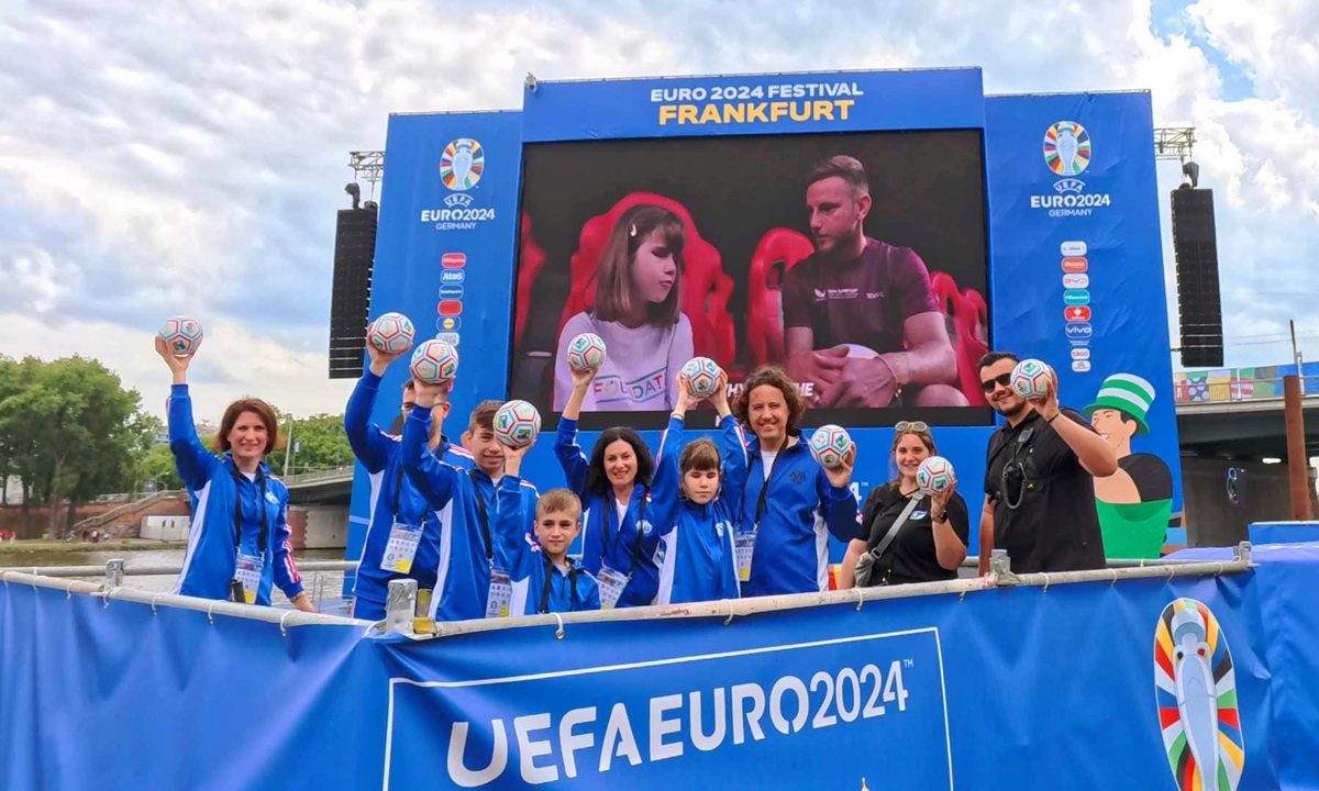 1.000 τυφλά παιδιά σκόραραν στο UEFA EURO 2024
