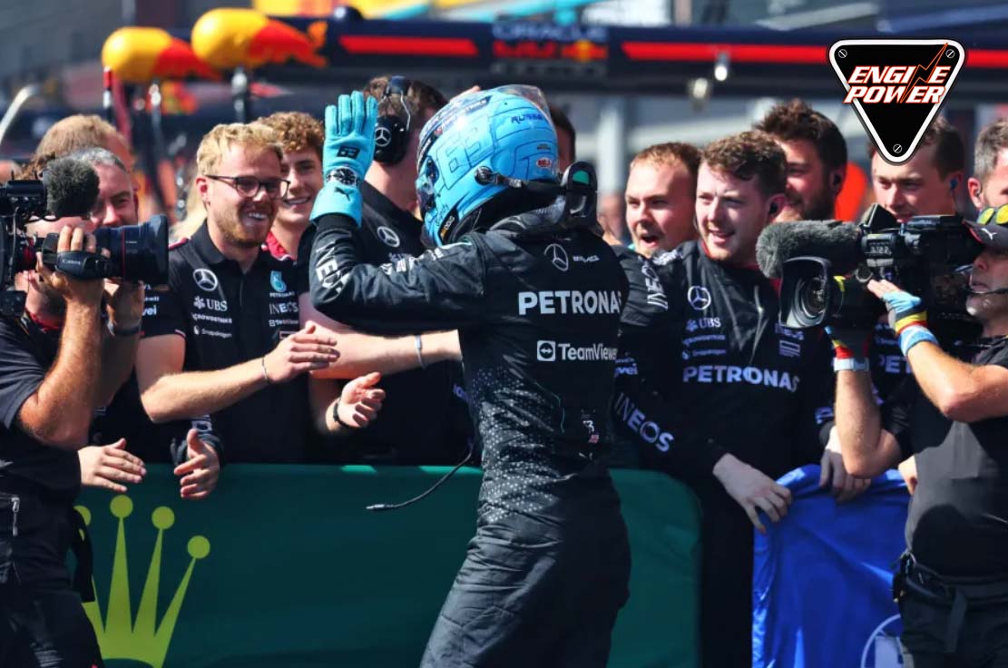 F1 : Ο George Russell κερδίζει τον Lewis Hamilton και κερδίζει το GP του Βελγίου