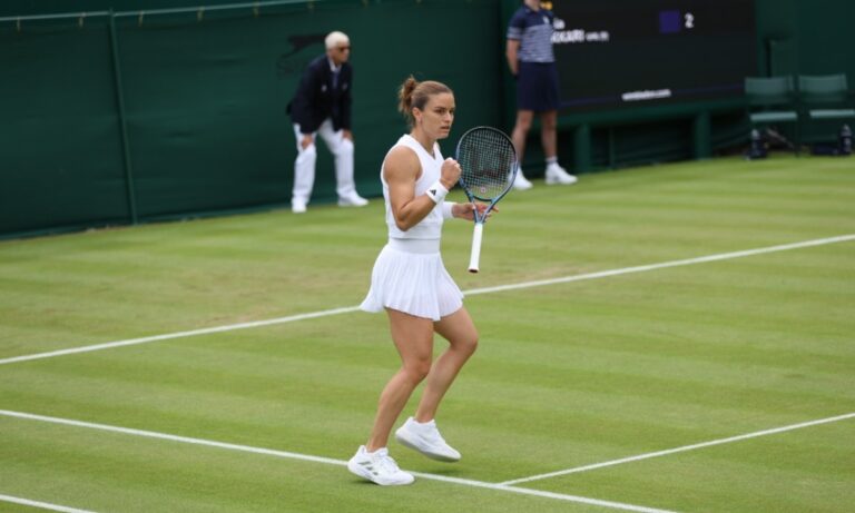 Μαρία Σάκκαρη: Άνετη και ωραία στην πρεμιέρα της στο Wimbledon