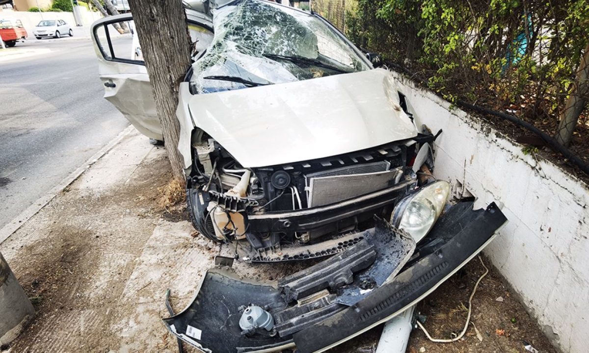 Τροχαίο ατύχημα συνέβη το μεσημέρι της Τετάρτης (17/7) στην Ηλιούπολη.