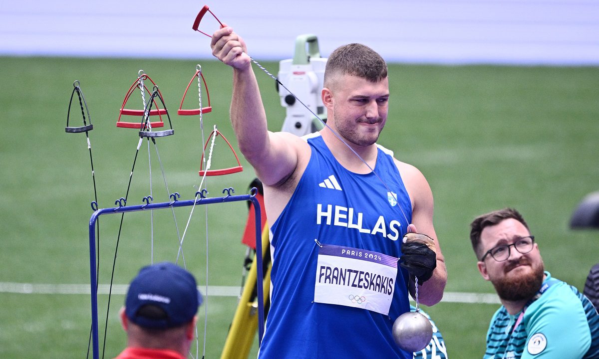 Σημαντική επιτυχία πέτυχε ο Χρήστος Φραντζεσκάκης καθώς προκρίθηκε στον τελικό των Ολυμπιακών Αγώνων στη σφυροβολία στα 75,53 μέτρα.