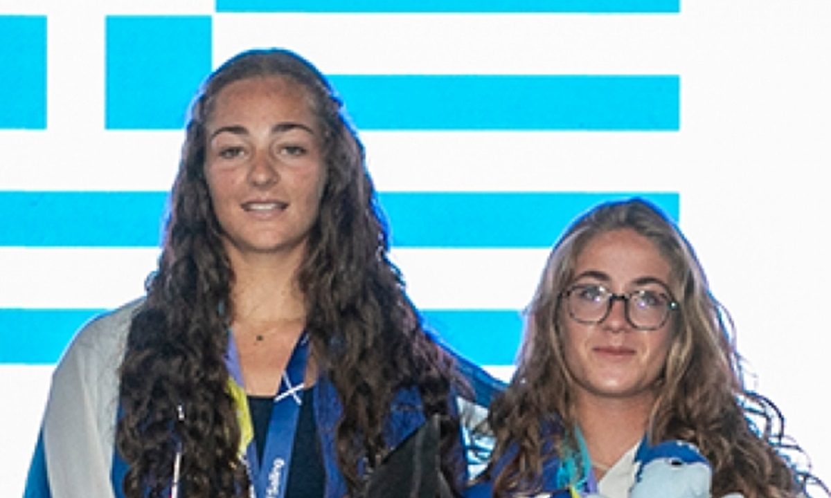 Υποψήφιες για το βραβείο «Young World Sailor of the Year» Ιακωβίνα Κερκέζου και Δανάη Γιαννούλη