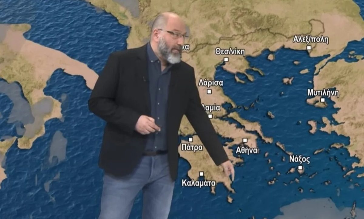 Καιρός: Ξεκάθαρος ο Σάκης Αρναούτογλου!