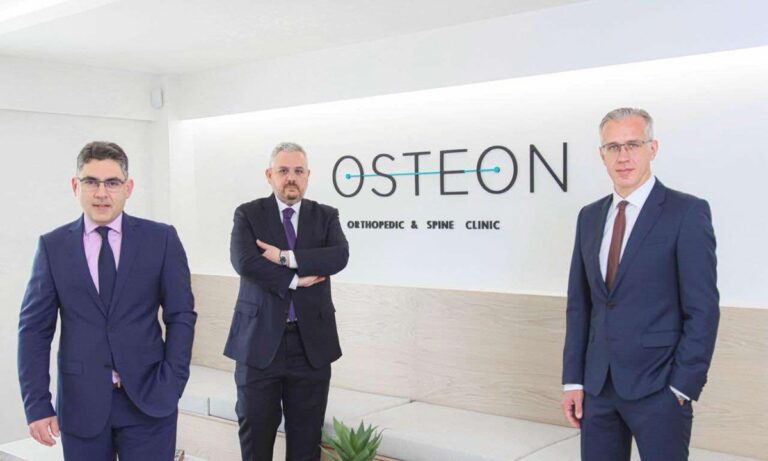 Η Osteon Orthopedic & Spine Clinic αναλαμβάνει την ιατρική κάλυψη του Ολυμπιακού