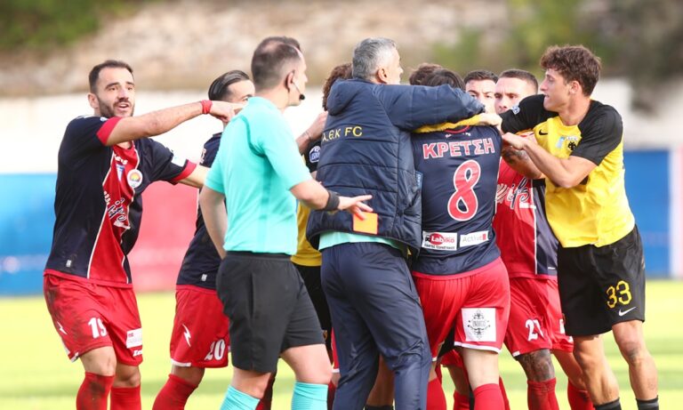 Super League 2: Ξέφυγε η κατάσταση – Έπεσε ξύλο (vid)