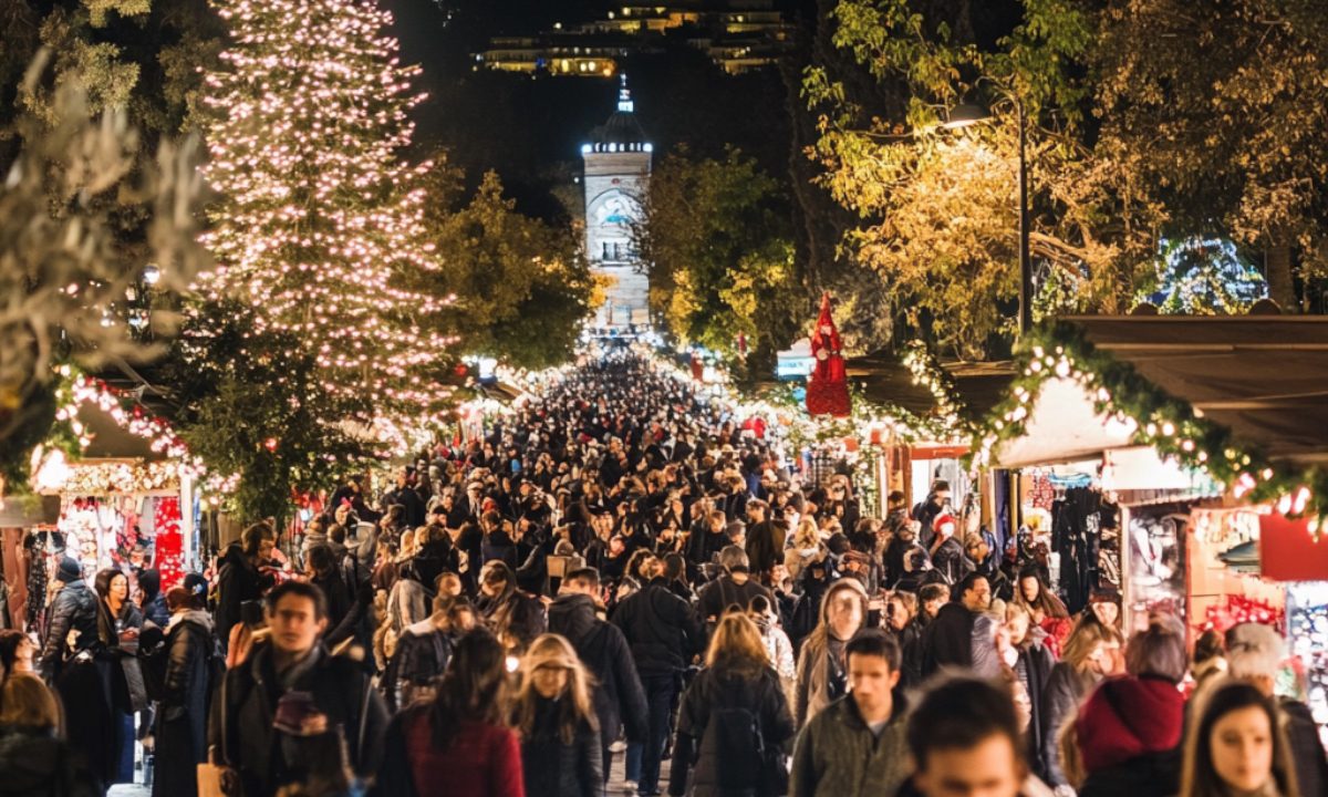 Γιορτινή Απόδραση στο κέντρο της Αθήνας