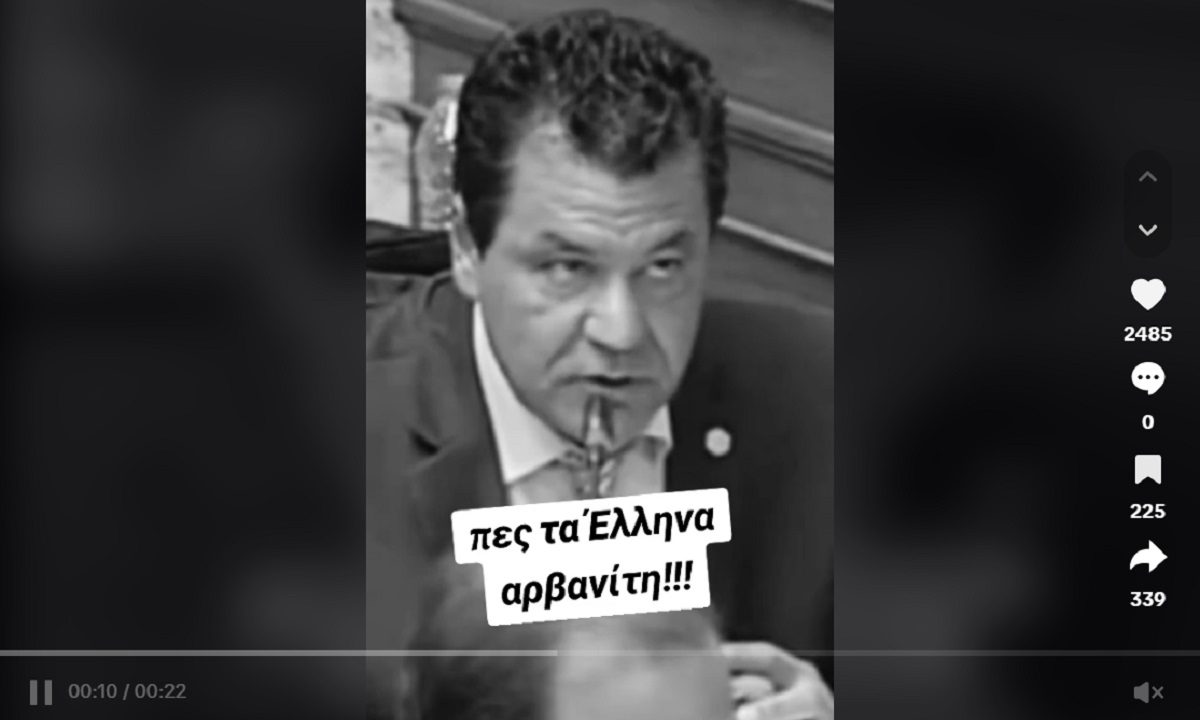 Η αξέχαστη τοποθέτηση Έλληνα Αρβανίτη! (vid)