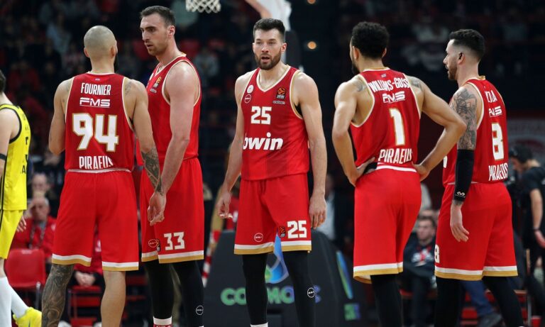 Βαθμολογία Euroleague: Η κατάταξη μετά την ήττα του Ολυμπιακού στο ντέρμπι κορυφής